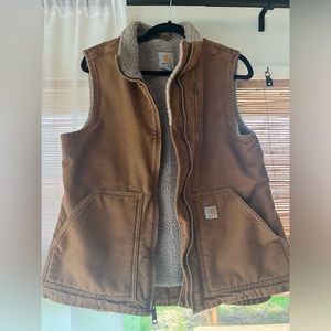 Carhartt Sherpa Lined Mock Neck Vest